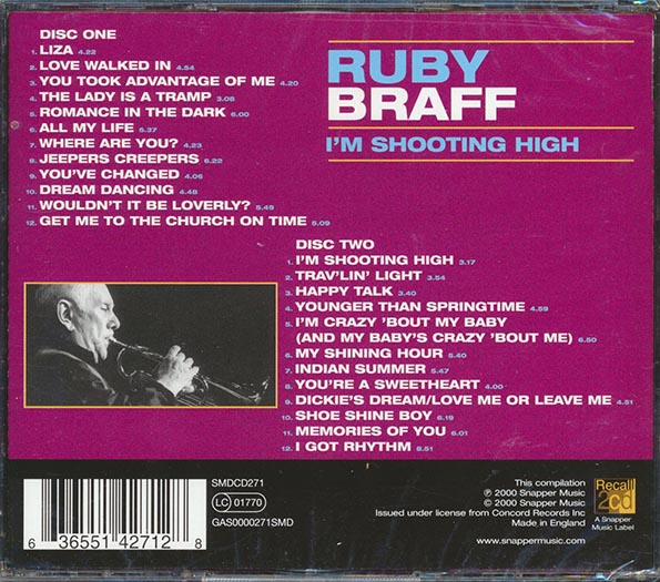 Ruby Braff - I'm Shooting High (24 tracks) (2xCD)