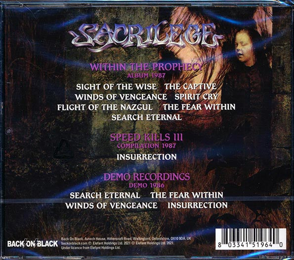 Sacrilege - Within The Prophecy