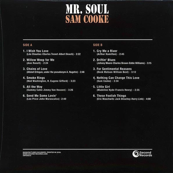 Sam Cooke - Mr. Soul (180g) (violet vinyl)