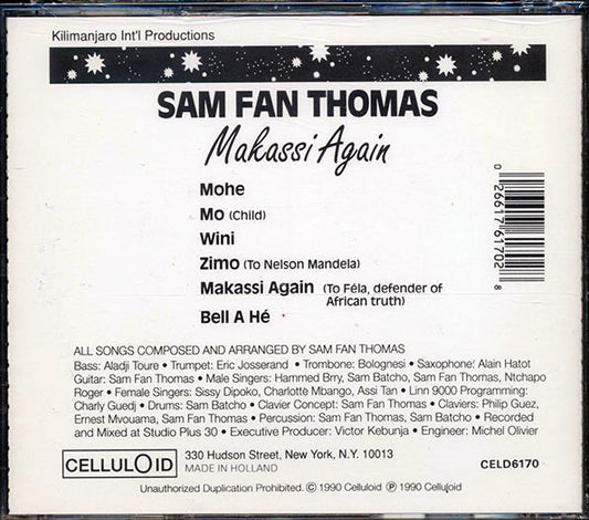 Sam Fan Thomas - Makassi Again CD