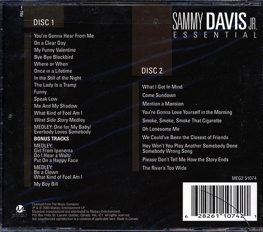 Sammy Davis Jr. - Essential (27 tracks) (2xCD)