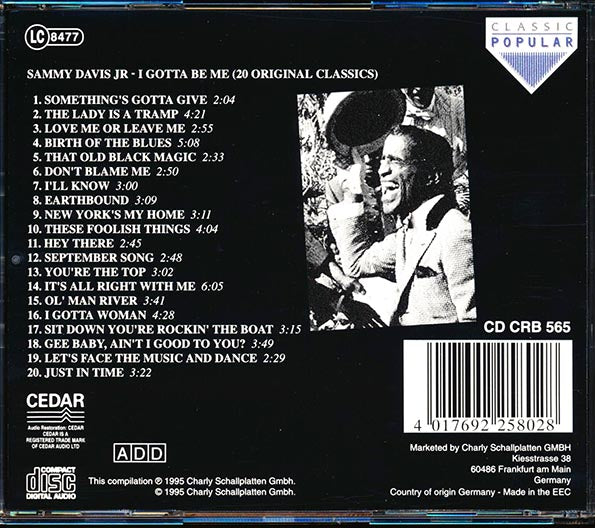 Sammy Davis Jr. - I Gotta Be Me (20 tracks)
