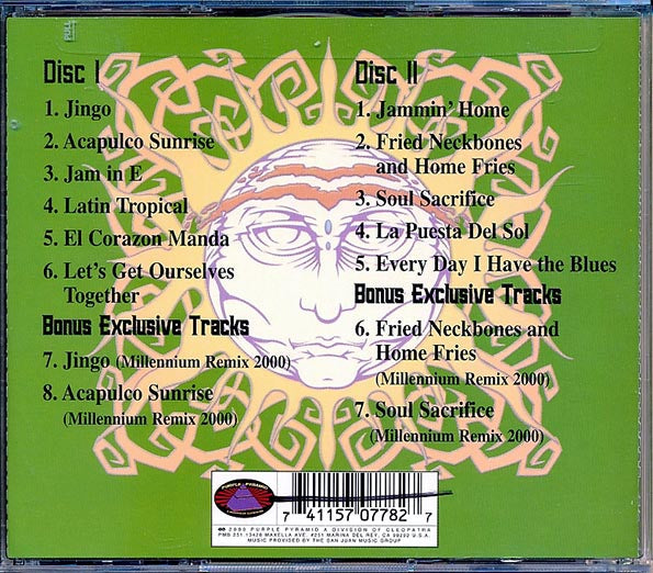 Santana - Tropical Spirits Part 1 & 2 (2xCD) (marked/ltd stock)