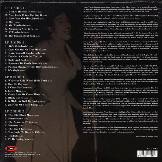 Sarah Vaughan - The Very Best Of Sarah Vaughan (2xLP) (180g) (gold vinyl)