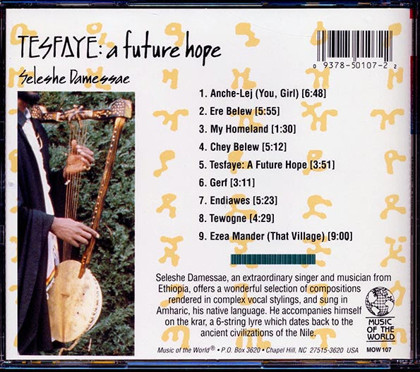 Seleshe Damessae - Tesfaye: A Future Hope, Vocal & String Music Of Ethiopia