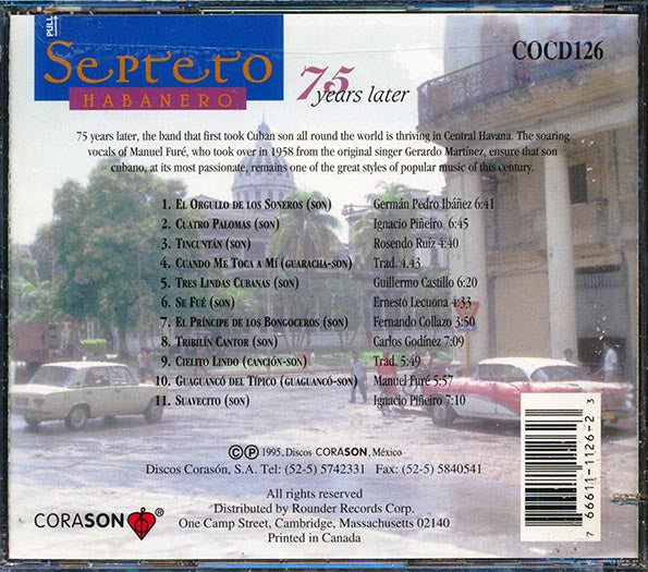 Septeto Habanero - 75 Years Later (marked/ltd stock)