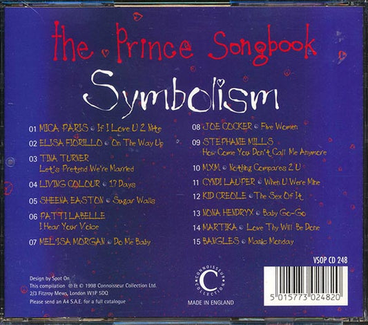 Sheena Easton, Patti LaBelle, Cyndi Lauper, Joe Cocker, Bangles, Kid Creole, Etc. - Symbolism: The Prince Songbook