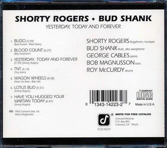 Shorty Rogers, Bud Shank - Yesterday, Today And Forever