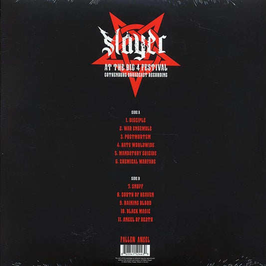 Slayer - At The Big 4 Festival: Gothenburg Broadcast Recording