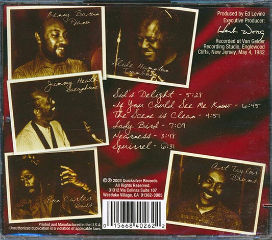 Slide Hampton, Jimmy Heath, Kenny Barron, Etc. - Continuum: Mad About Tadd, A Tribute To Tadd Dameron (remastered) (24-bit mastering)