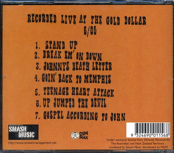 Soledad Brothers - Live At The Gold Dollar 6/00