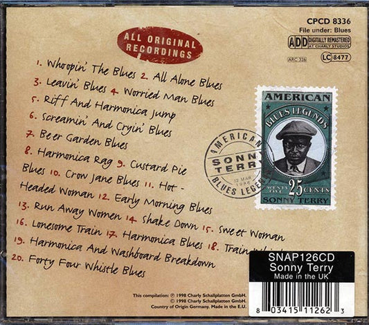 Sonny Terry - American Blues Legend