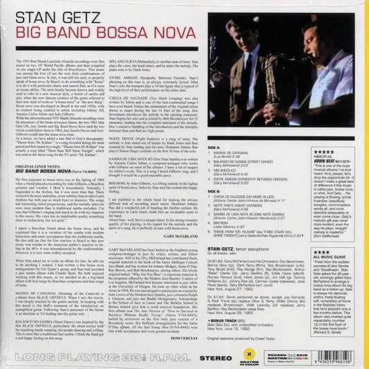 Stan Getz - Big Band Bossa Nova (+bonus track) (ltd. ed.) (180g) (yellow vinyl)