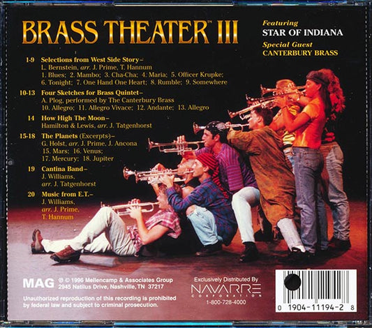 Star Of Indiana, With Special Guest Canterbury Brass - Bass Theater III (orig. press) (marked/ltd stock)