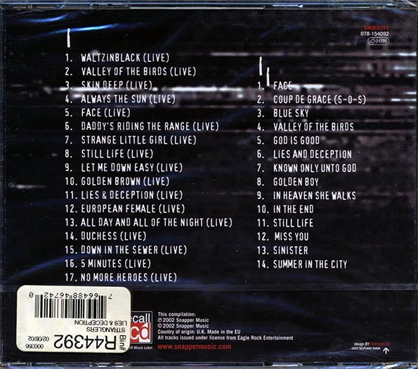 Stranglers - Lies & Deception (31 tracks) (2xCD)