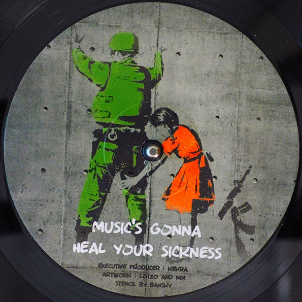 Suleiman Khan - Le Mantra Du Pouvoir; Suleiman Khan - Rocka Syndicat / Suleiman Khan - Free Palestine; Suleiman Khan - Ghost Town (ltd. 500 copies made)
