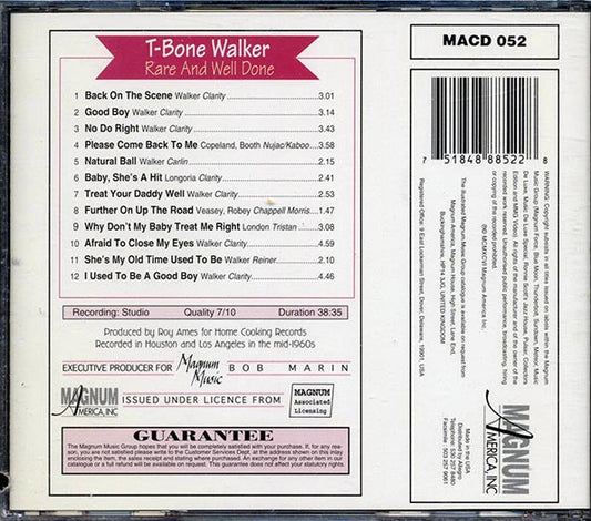 T-Bone Walker - Rare And Well Done