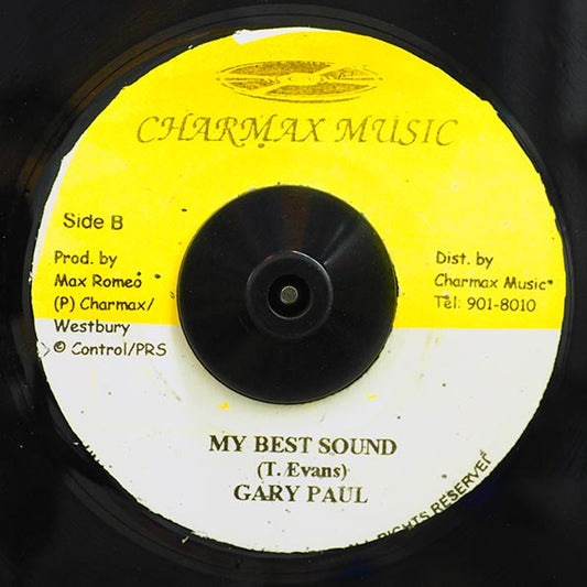 Tappa Zukie - Live Blanket / Gary Paul - My Best Sound (rhythm: "My Best Girl")