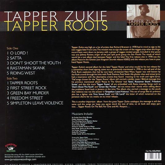 Tappa Zukie - Tapper Roots (180g)