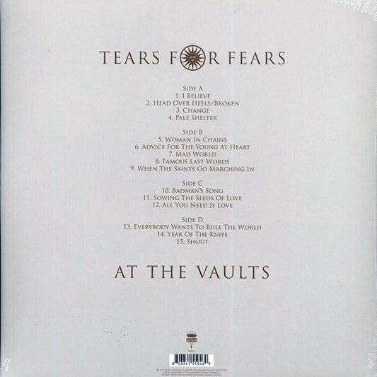 Tears For Fears - At The Vaults: Santa Barbara, CA, 26th May 1990 (2xLP)