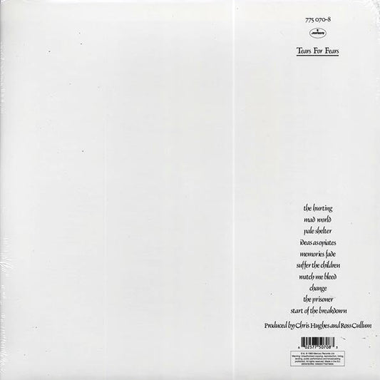 Tears For Fears - The Hurting (180g)