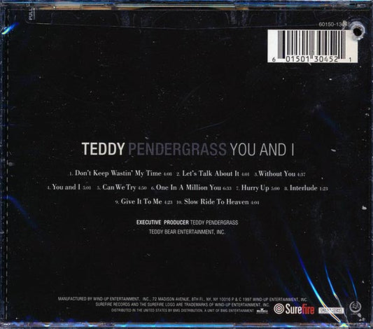 Teddy Pendergrass - You And I (marked/ltd stock)