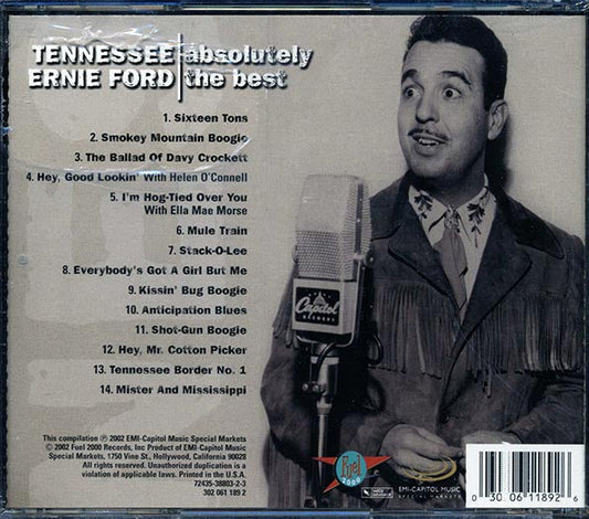 Tennessee Ernie Ford - Absolutely The Best (marked/ltd stock)