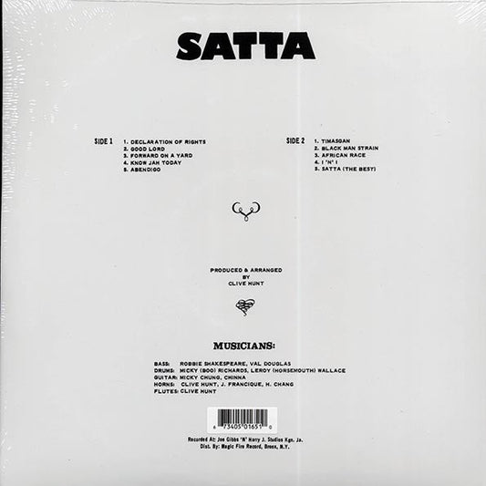 The Abyssinians - Satta (red vinyl)