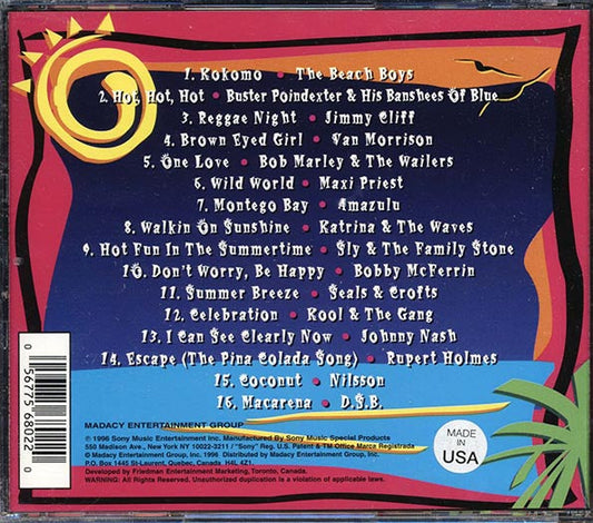 The Beach Boys, Jimmy Cliff, Van Morrison, Seals & Crofts, Etc. - Sun Splashin'