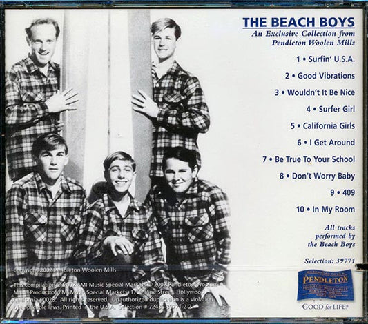 The Beach Boys - Pendleton: An Exclusive Collection From Pendleton Woolen Mills (marked/ltd stock)