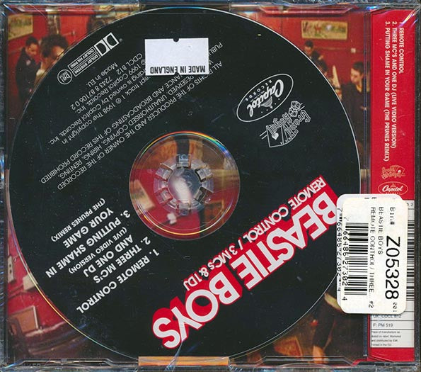 The Beastie Boys - Remote Control / 3MCs & 1 DJ CD