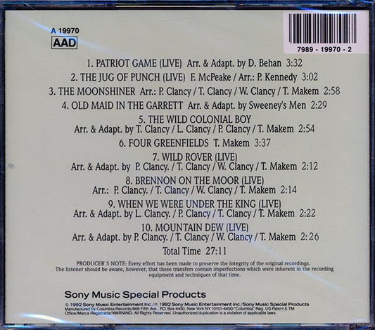 The Clancy Brothers & Tommy Makem - Greatest Irish Hits
