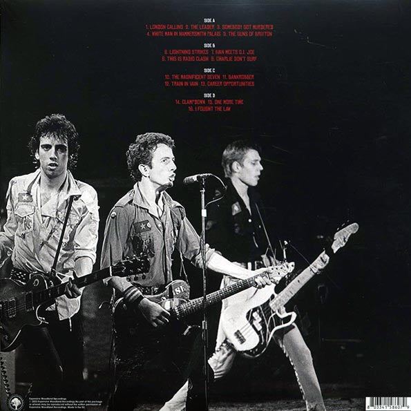The Clash - Live Amsterdam 1981 (2xLP)