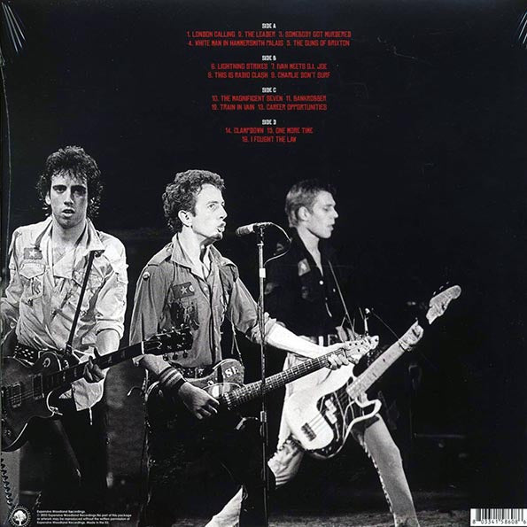 The Clash - Live Amsterdam 1981 (ltd. ed.) (2xLP) (clear vinyl)