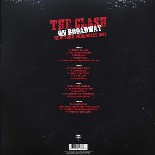 The Clash - On Broadway: New York Broadcast 1981 (2xLP)