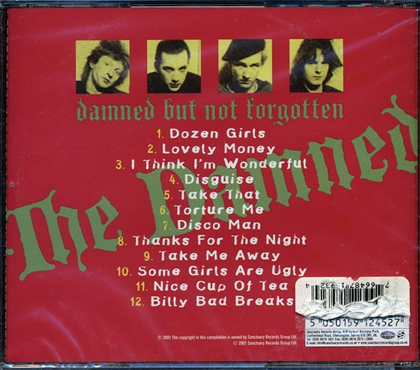 The Damned - Damned But Not Forgotten
