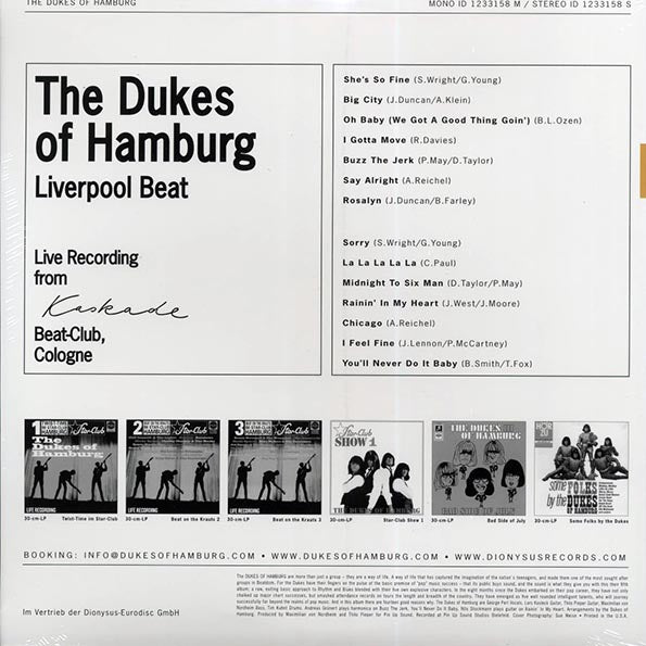 The Dukes Of Hamburg - Liverpool Beat
