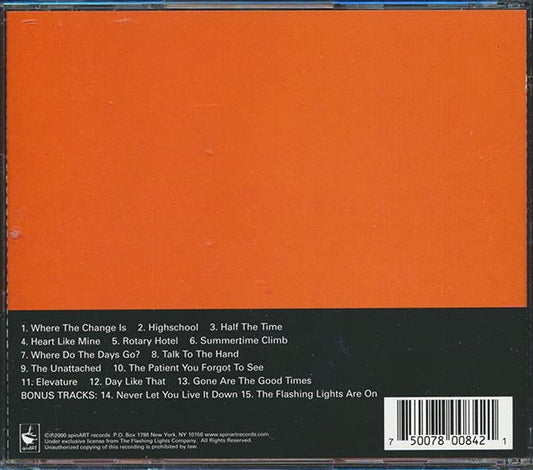 The Flashing Lights - Where The Change Is