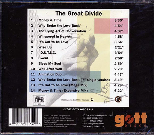 The Great Divide - Money And Time