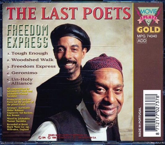 The Last Poets - Freedom Express CD
