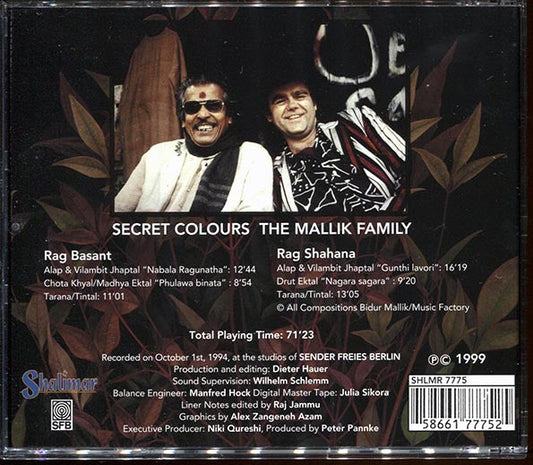 The Mallik Family - Secret Colours