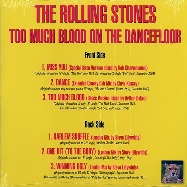 The Rolling Stones - Too Much Blood On The Dancefloor