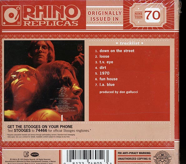 The Stooges - Fun House (deluxe mini-LP slipsleeve edition)