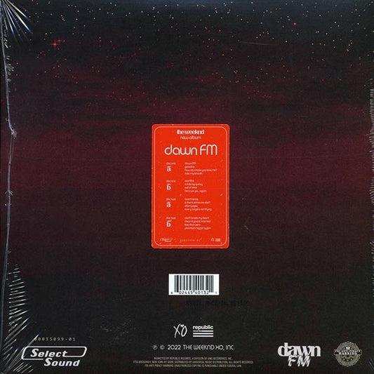 The Weeknd - Dawn FM (Weeknd Web Store Exclusive, Collector's Edition 02) (ltd. ed.) (2xLP)