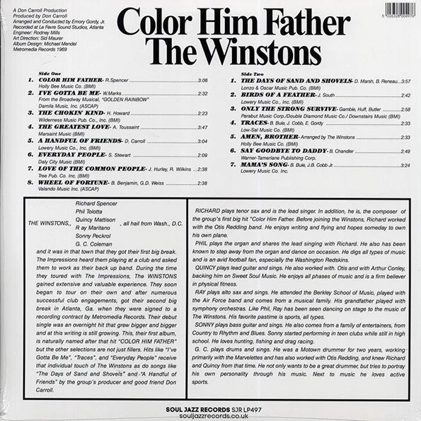 The Winstons - Color Him Father (+4 bonus tracks) (ltd. ed.) (2xLP)
