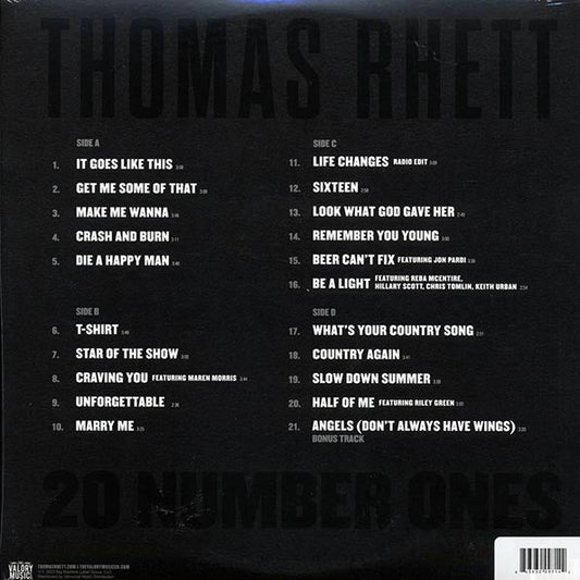 Thomas Rhett - 20 Number Ones (ltd. ed.) (2xLP) (gold vinyl)