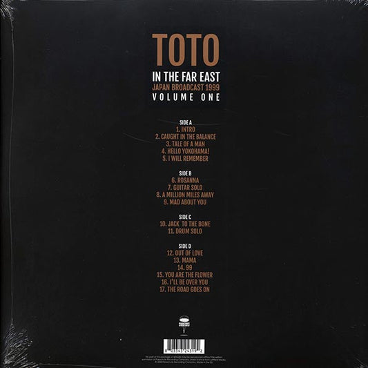 Toto - In The Far East Volume 1: Japan Broadcast 1999 (ltd. ed.) (2xLP)