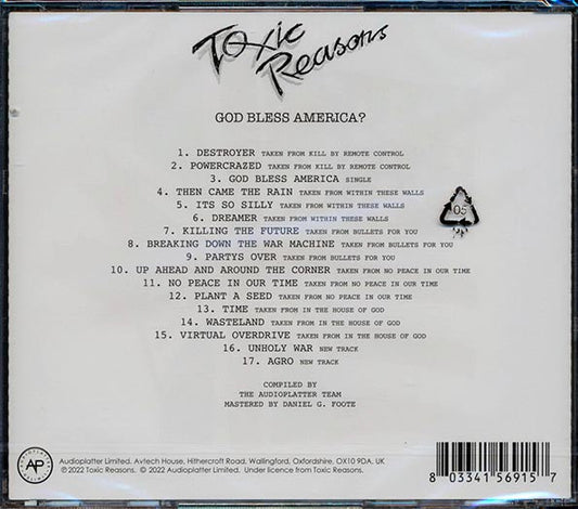 Toxic Reasons - God Bless America?