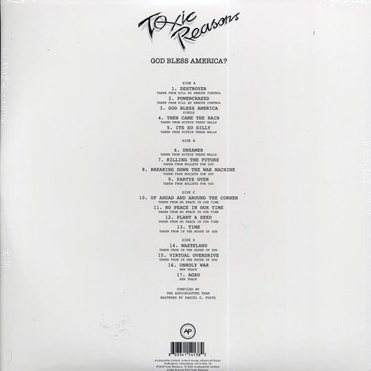 Toxic Reasons - God Bless America? (ltd. ed.) (2xLP) (red/white/blue splatter vinyl)