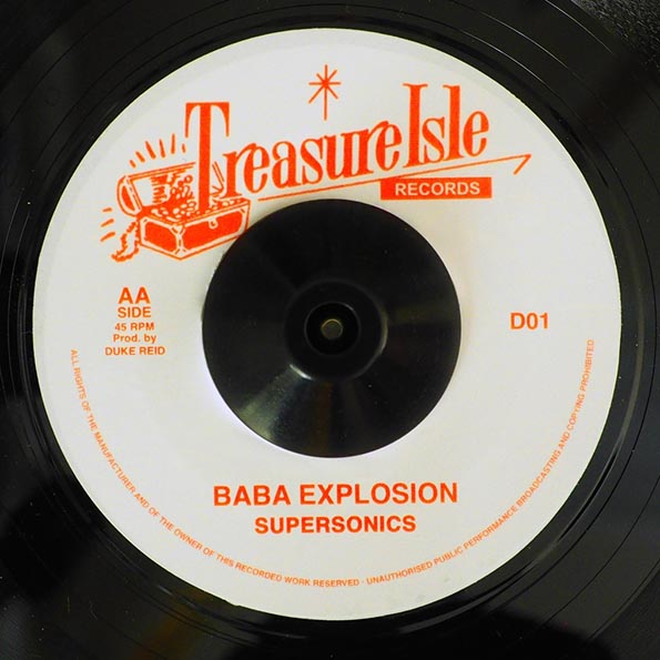 Tyrone Taylor - This World Was Mine / Supersonics - Baba Explosion